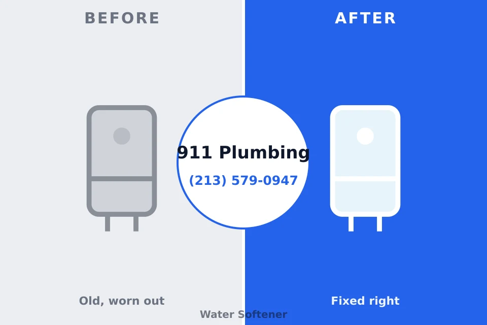 Before and after: plumbing repair Kenneth City, FL
